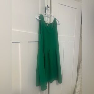 Seven7 Green A-Line Mini Sundress
